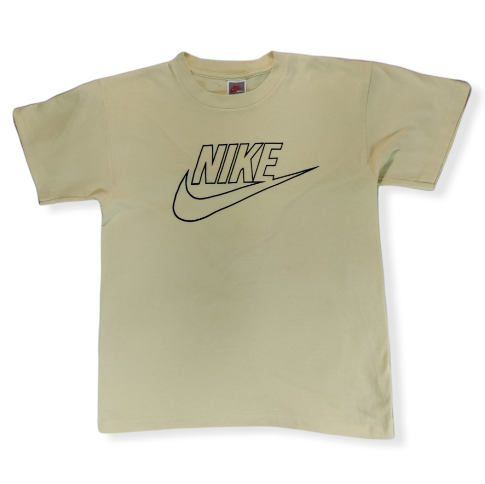 Vintage 90s 80s NIKE single stitch short sleeve t-shirt - Grey tag - Size Large